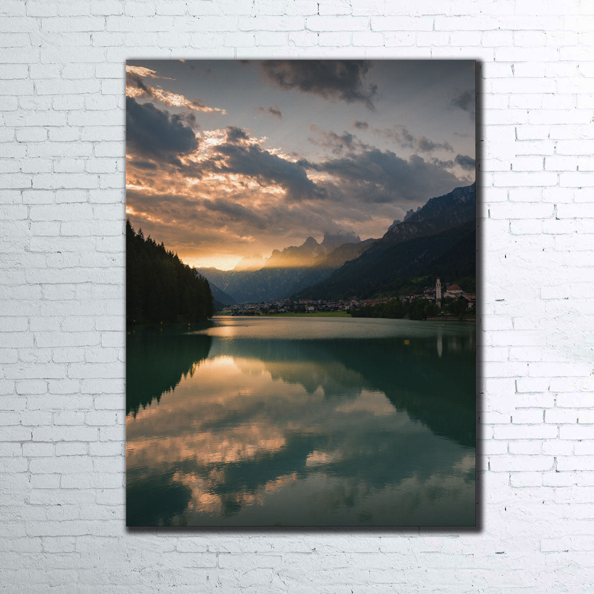 Lake Auronzo Wall Art