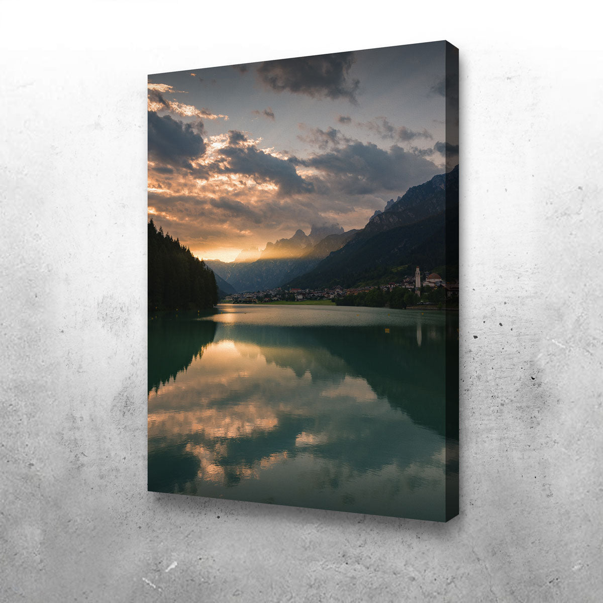 Lake Auronzo Wall Art