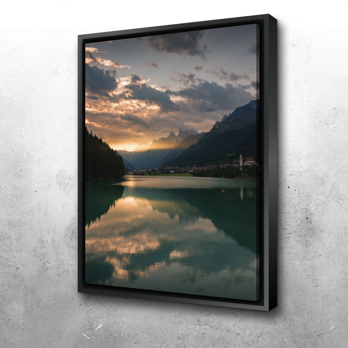 Lake Auronzo Wall Art