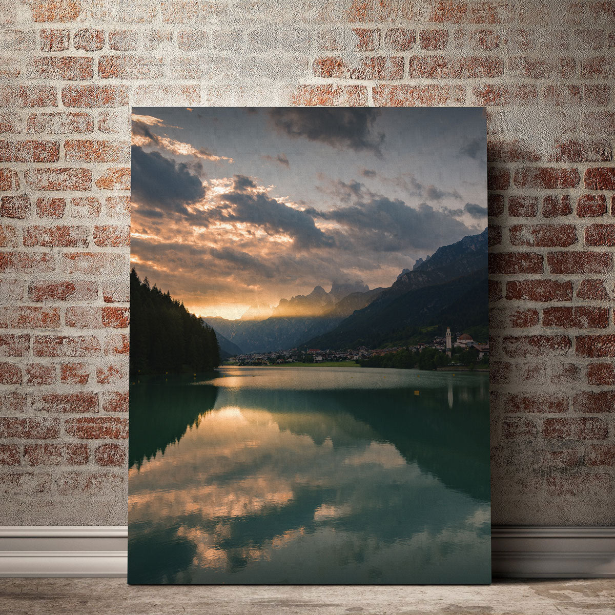Lake Auronzo Wall Art