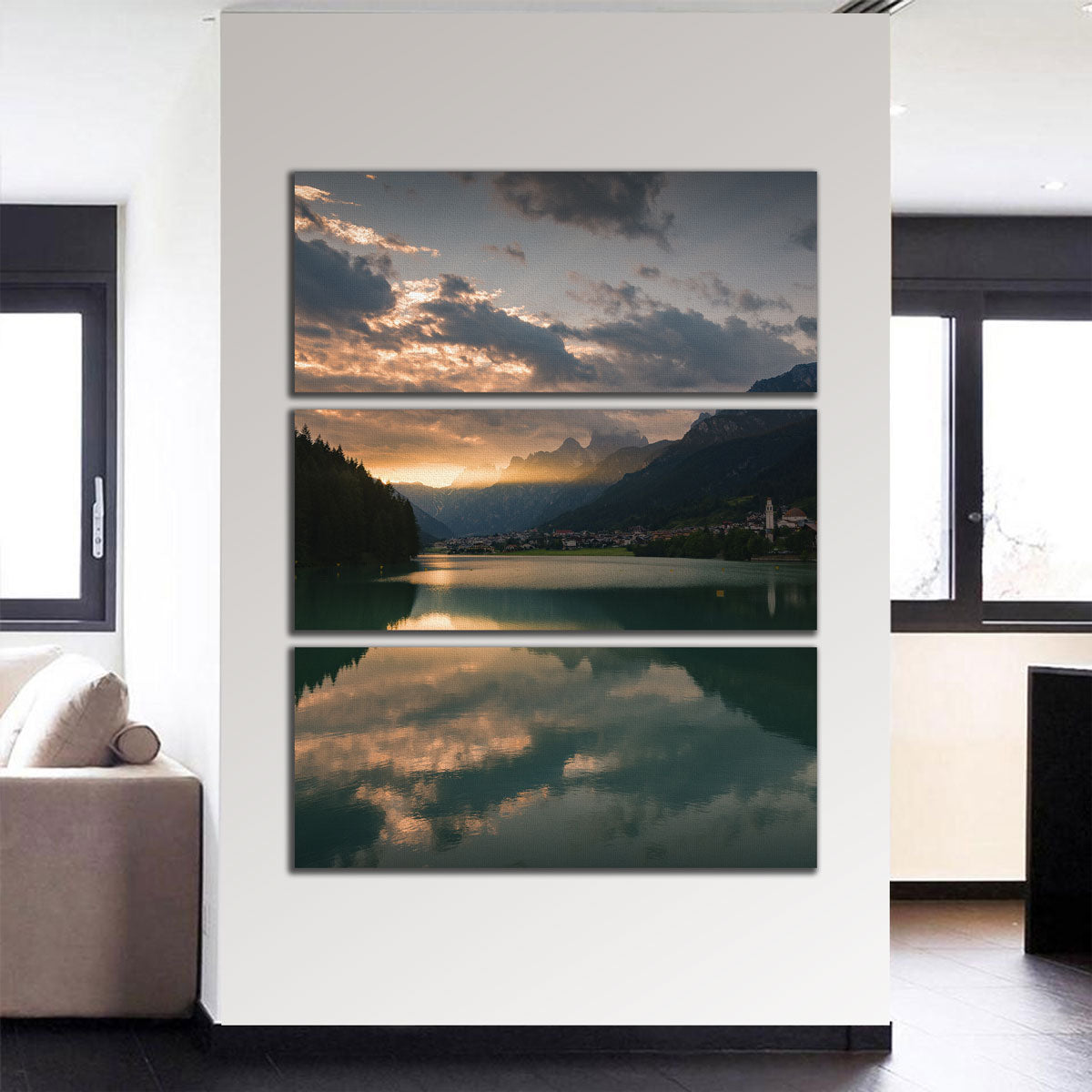 Lake Auronzo Wall Art