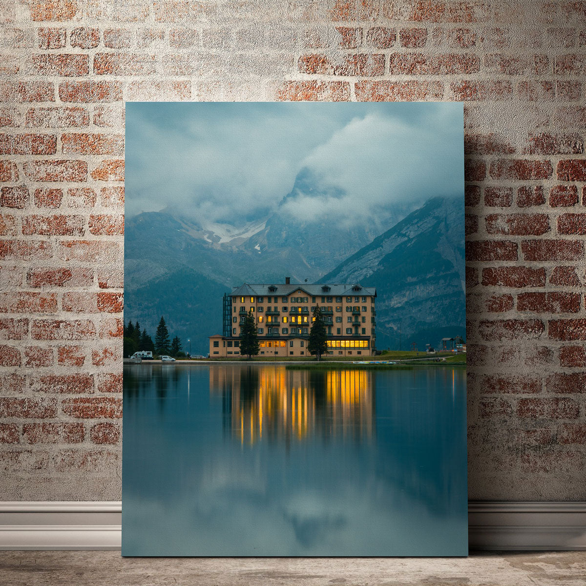 Lake Misurina Wall Art