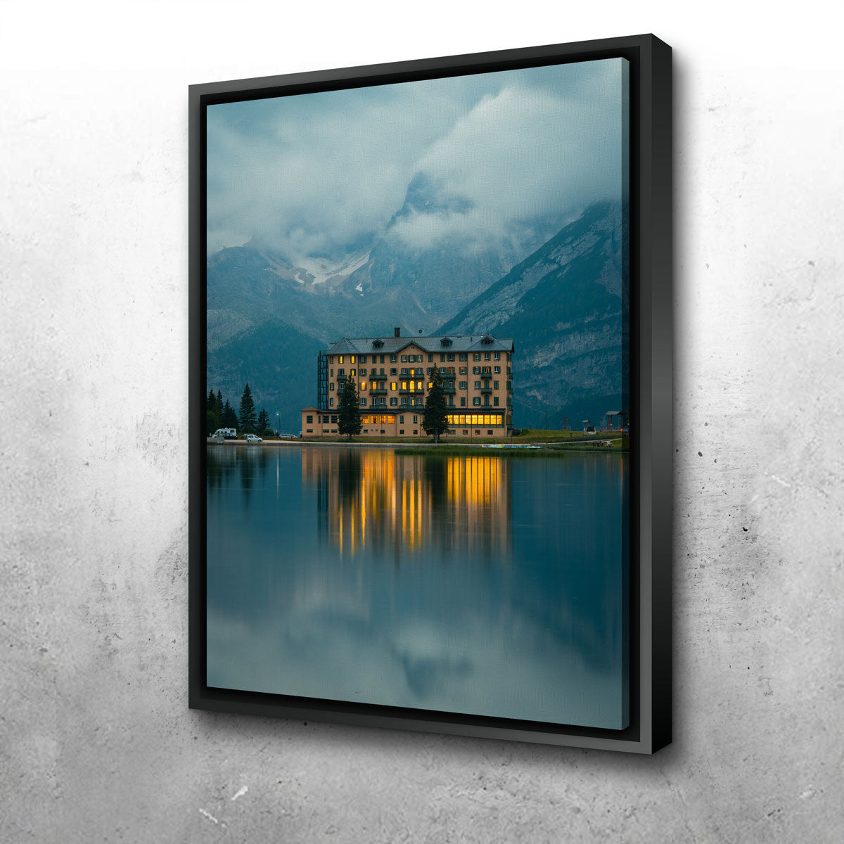 Lake Misurina Wall Art