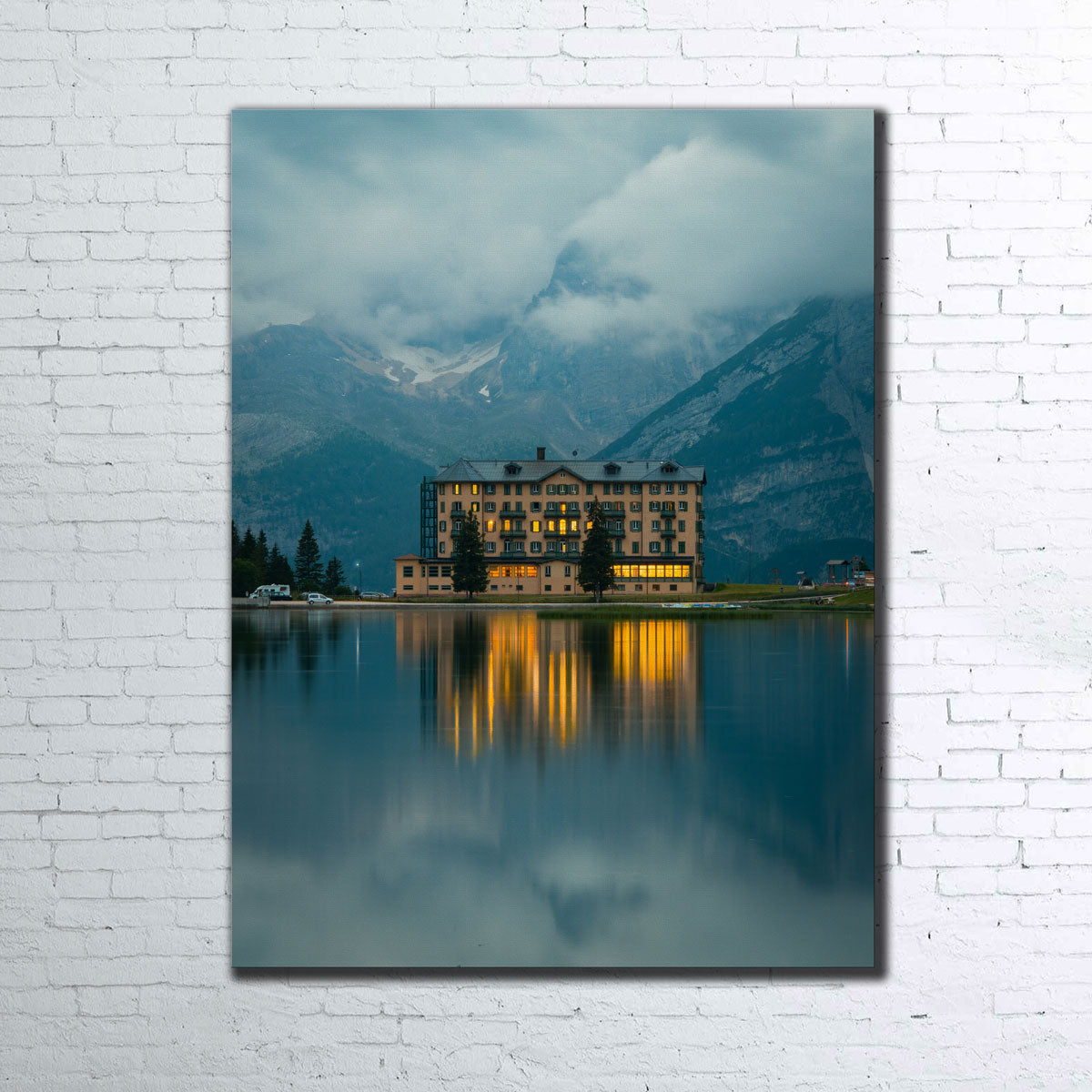 Lake Misurina Wall Art
