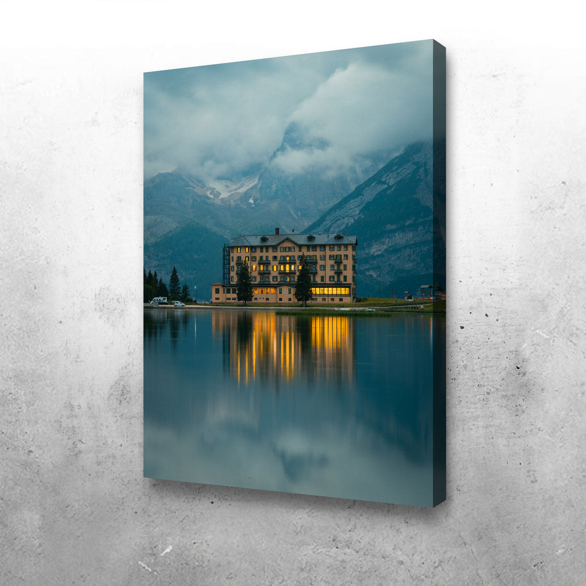 Lake Misurina Wall Art