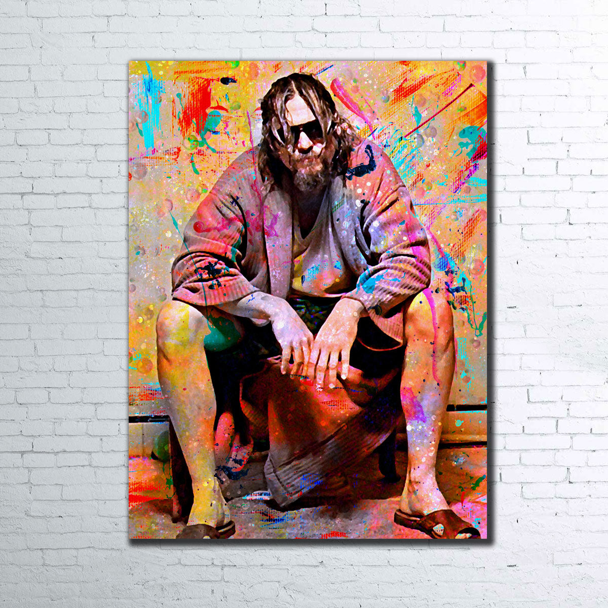 Lebowski Toilet Colors Wall Art