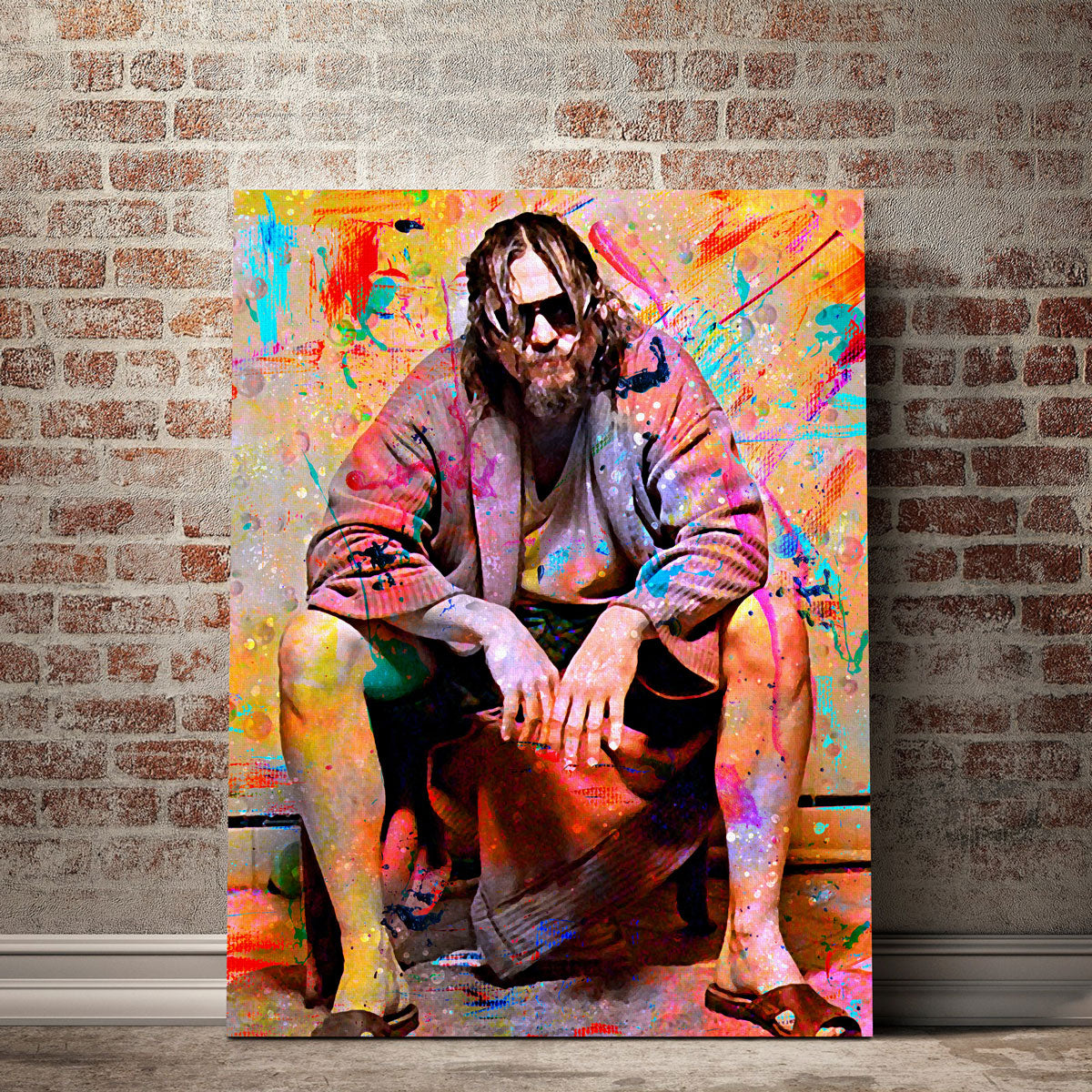 Lebowski Toilet Colors Wall Art