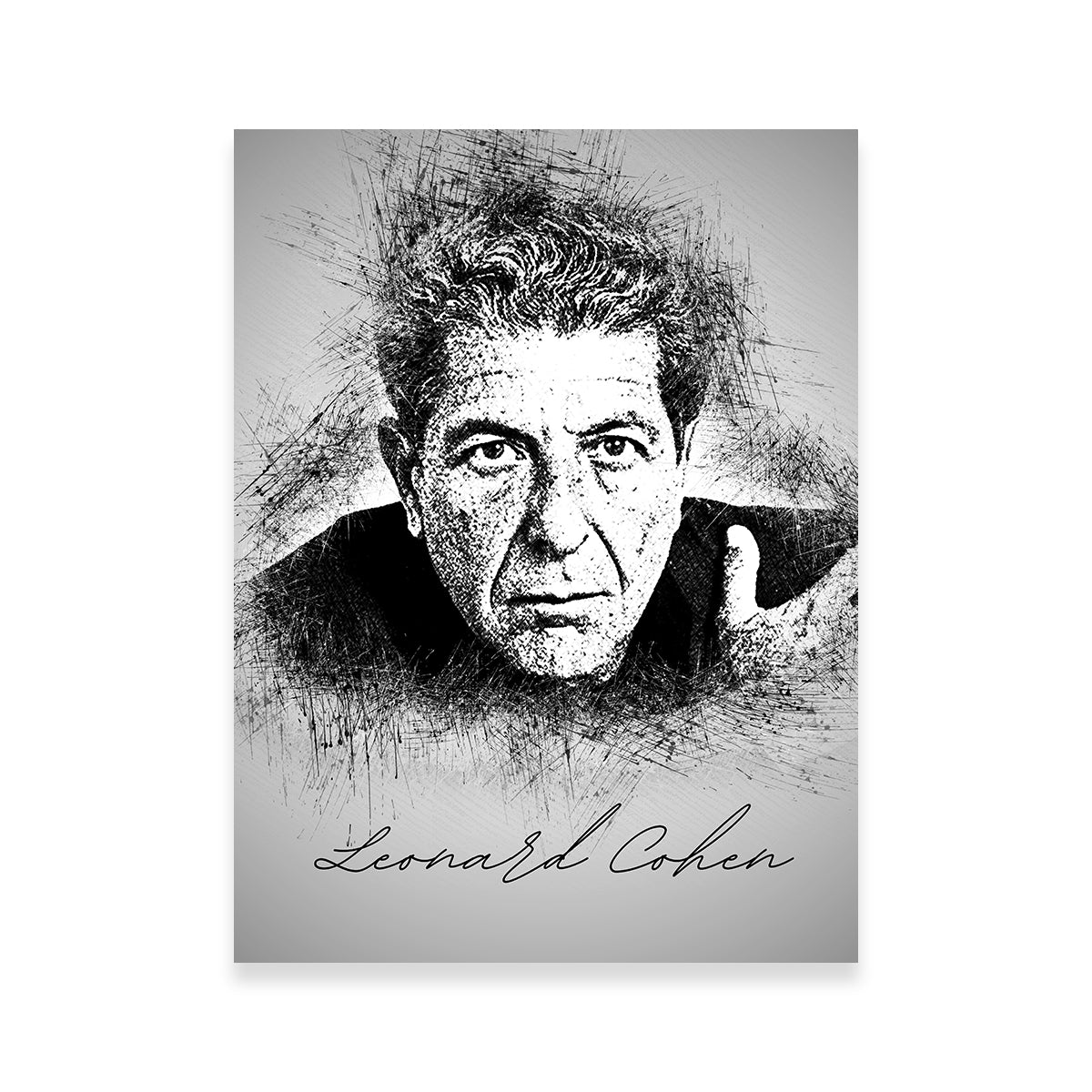 Leonard Cohen Wall Art