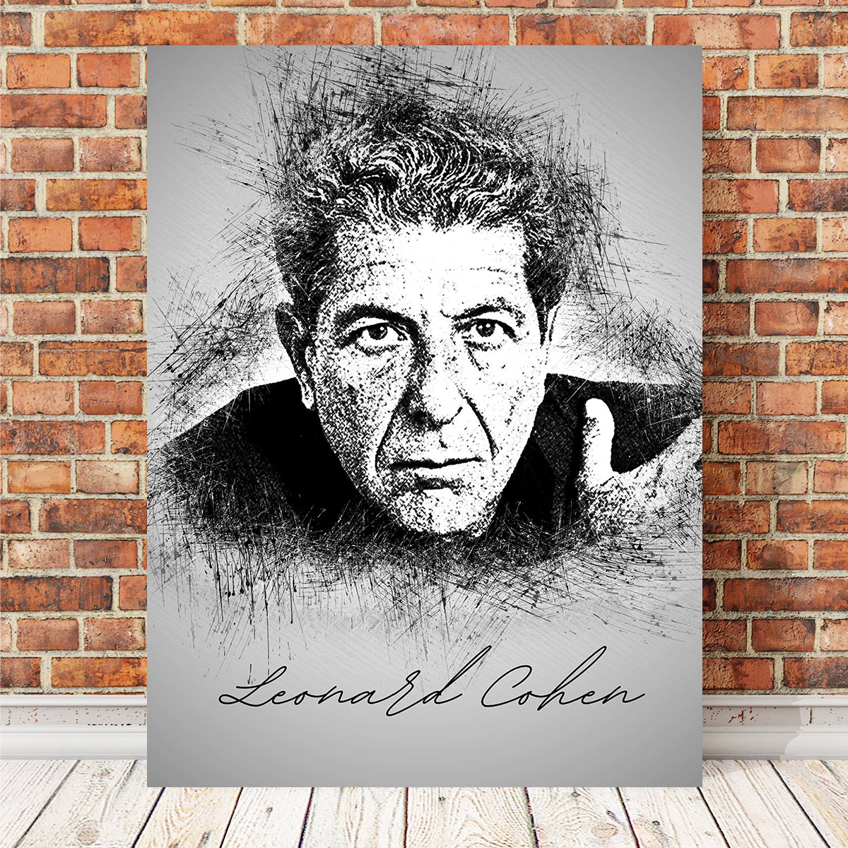 Leonard Cohen Wall Art