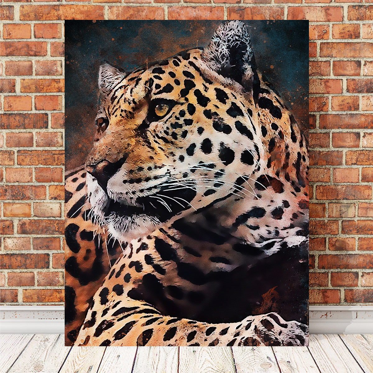 Leopard Painting Wall Art