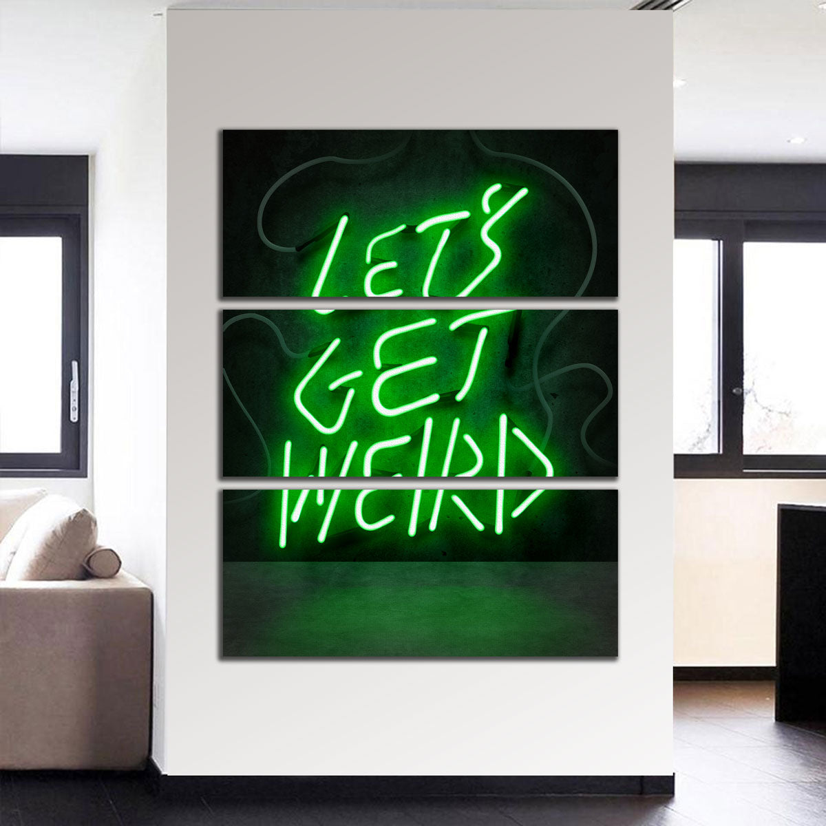 Let's Get Weird Wall Art