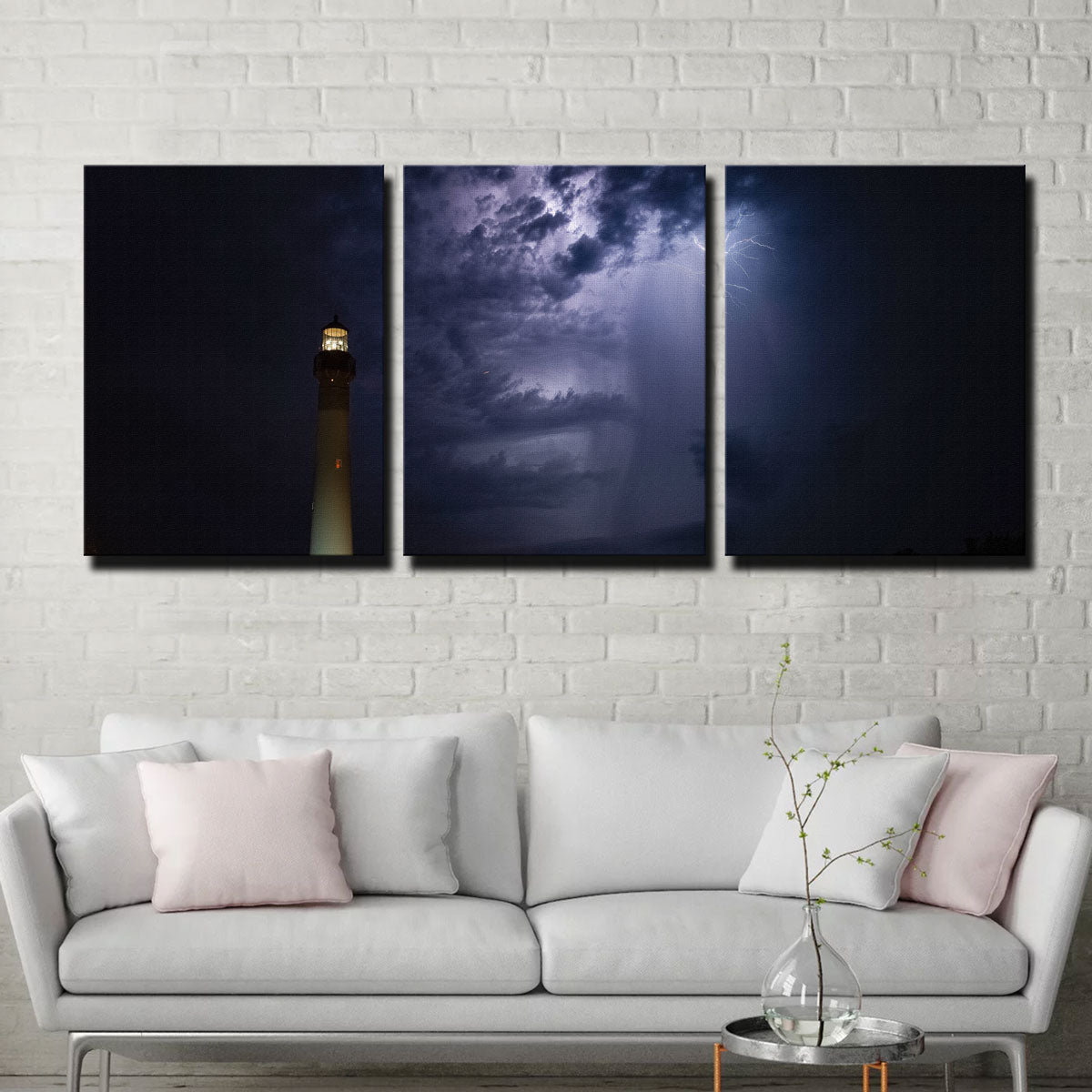 Light Storm Wall Art