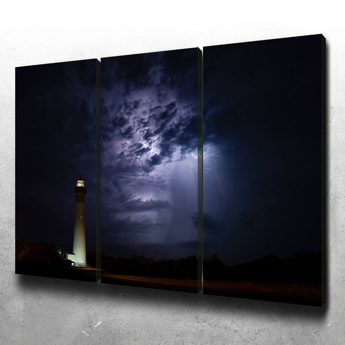 Light Storm Wall Art
