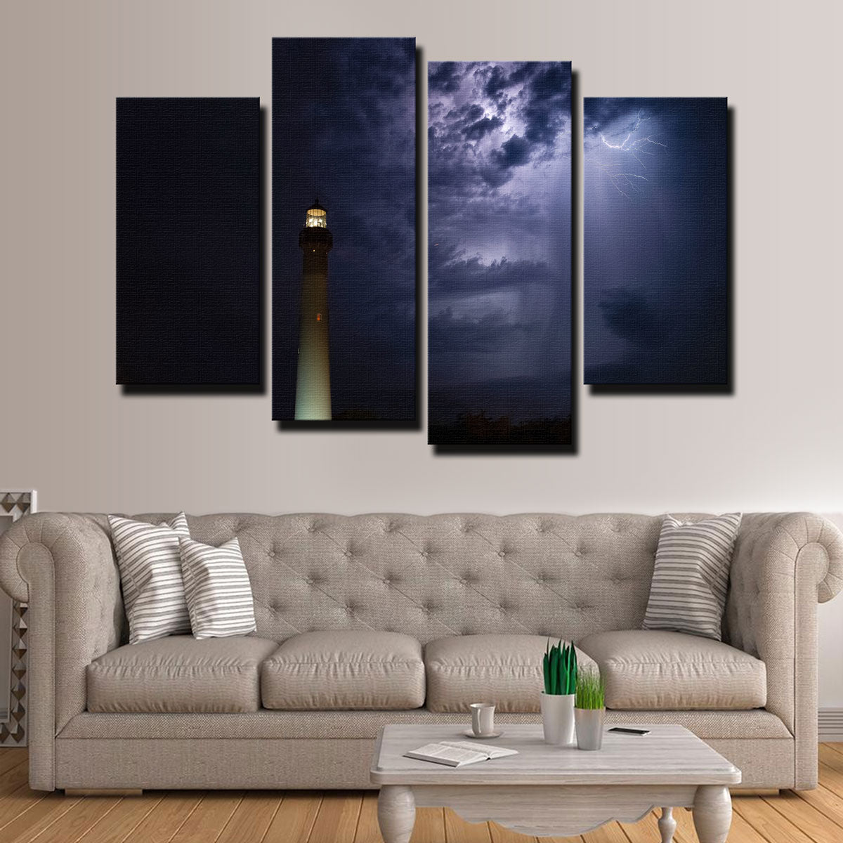 Light Storm Wall Art