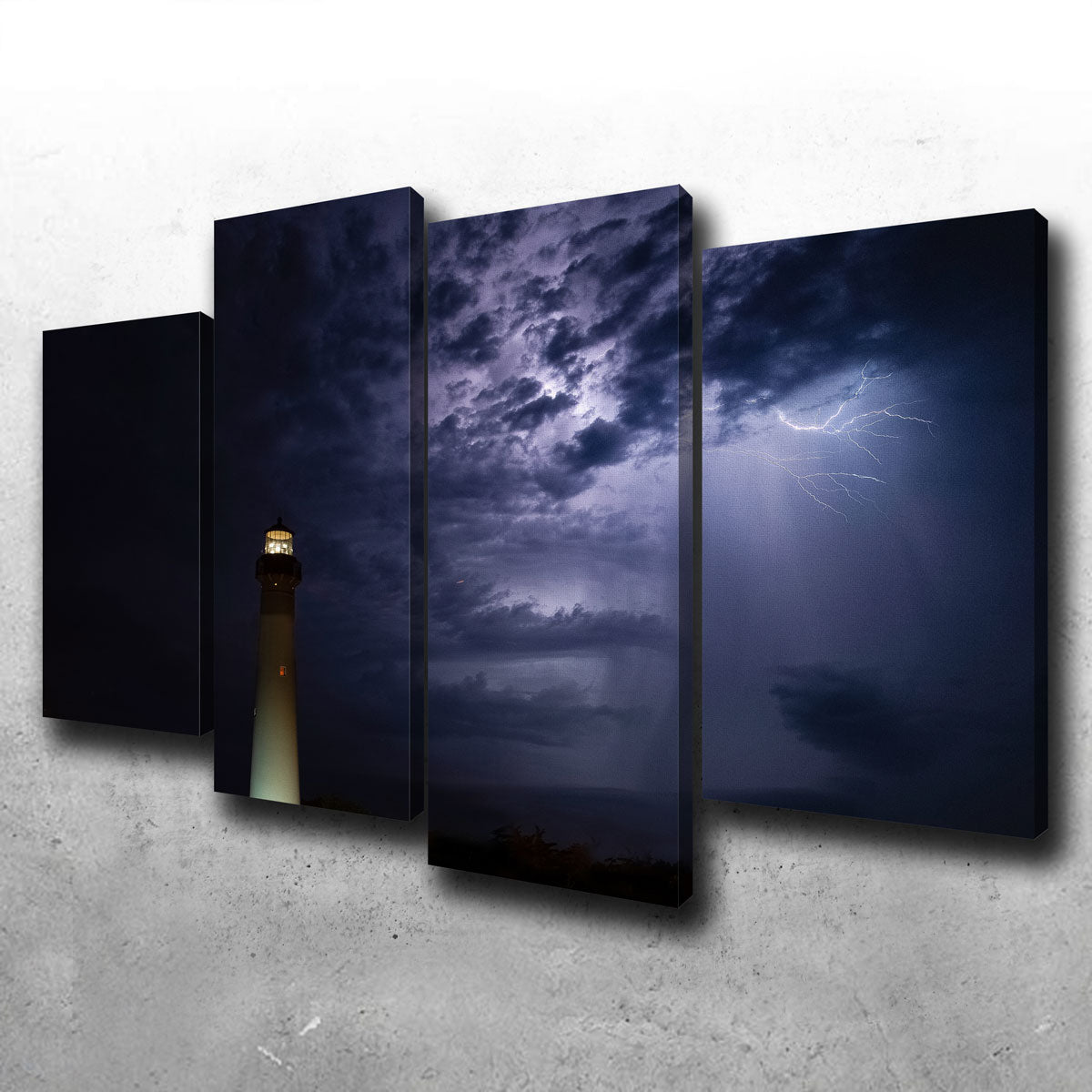 Light Storm Canvas Set