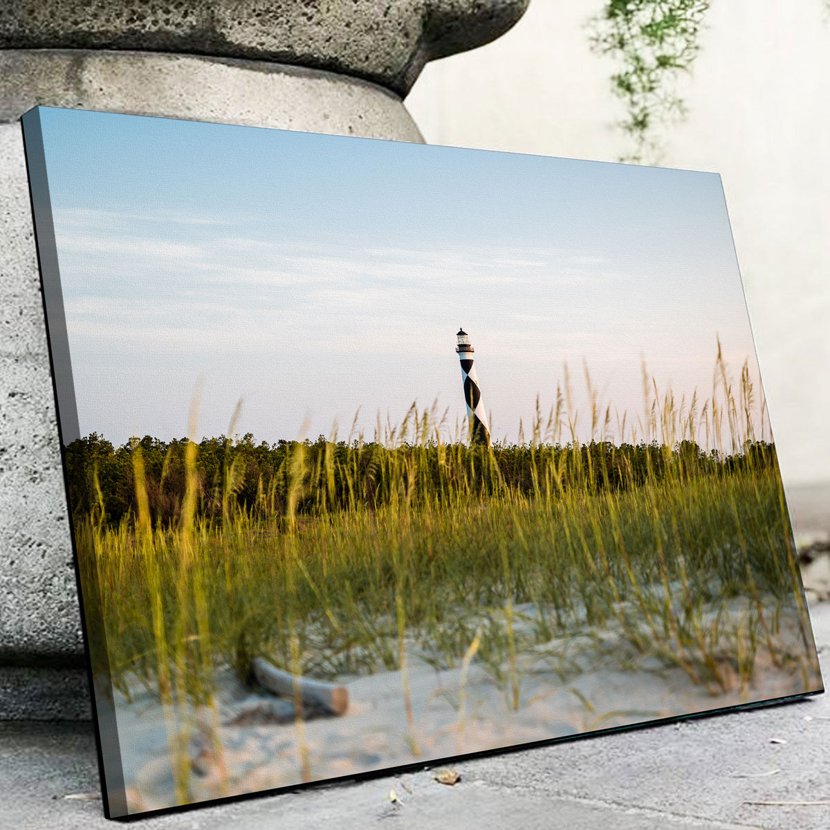 Lighthouse At Dawn Wall Art