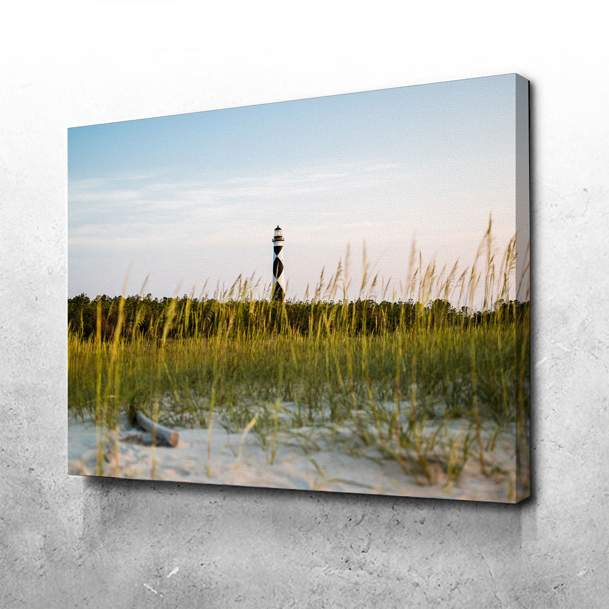 Lighthouse At Dawn Wall Art