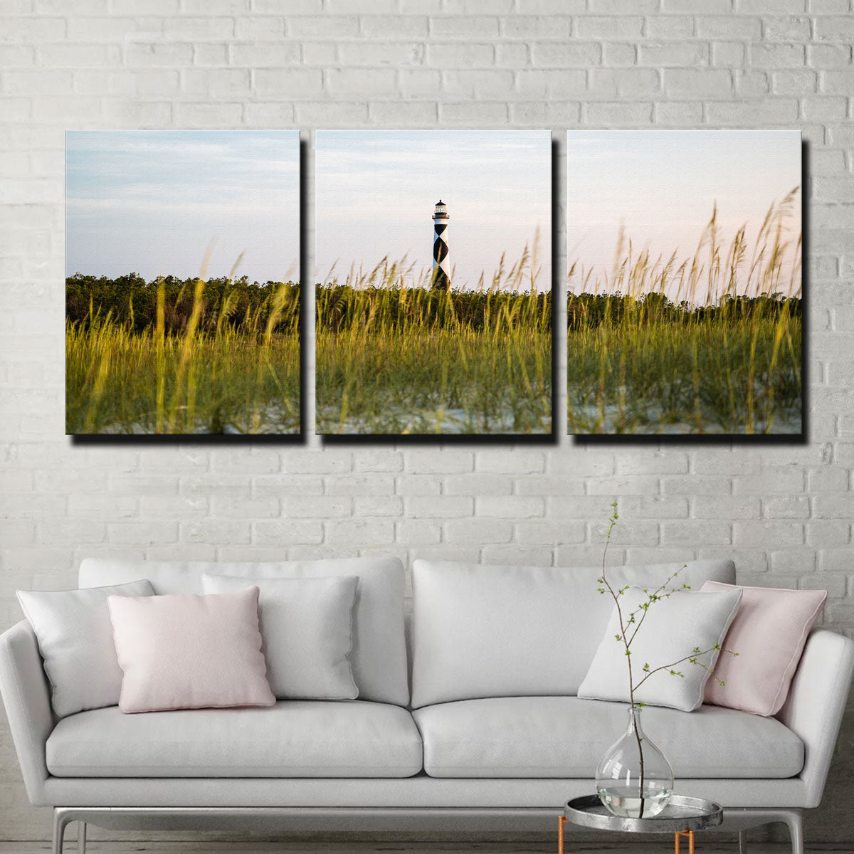 Lighthouse At Dawn Wall Art