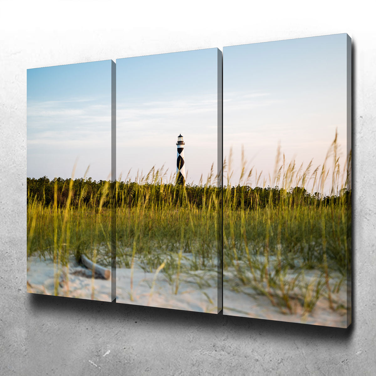 Lighthouse At Dawn Wall Art