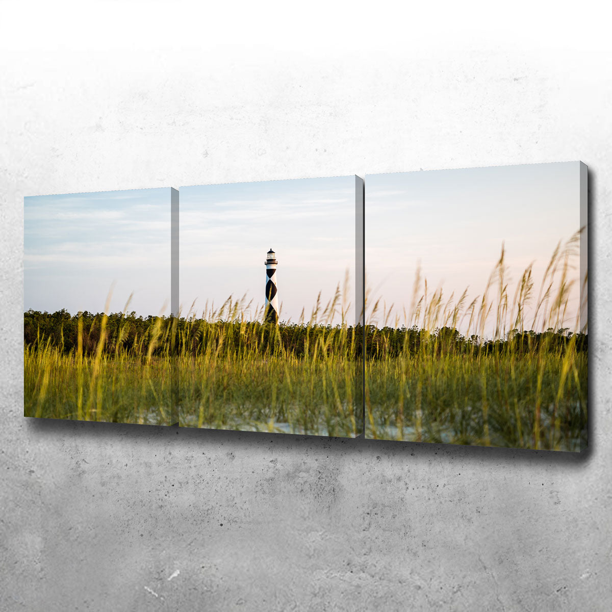 Lighthouse At Dawn Wall Art
