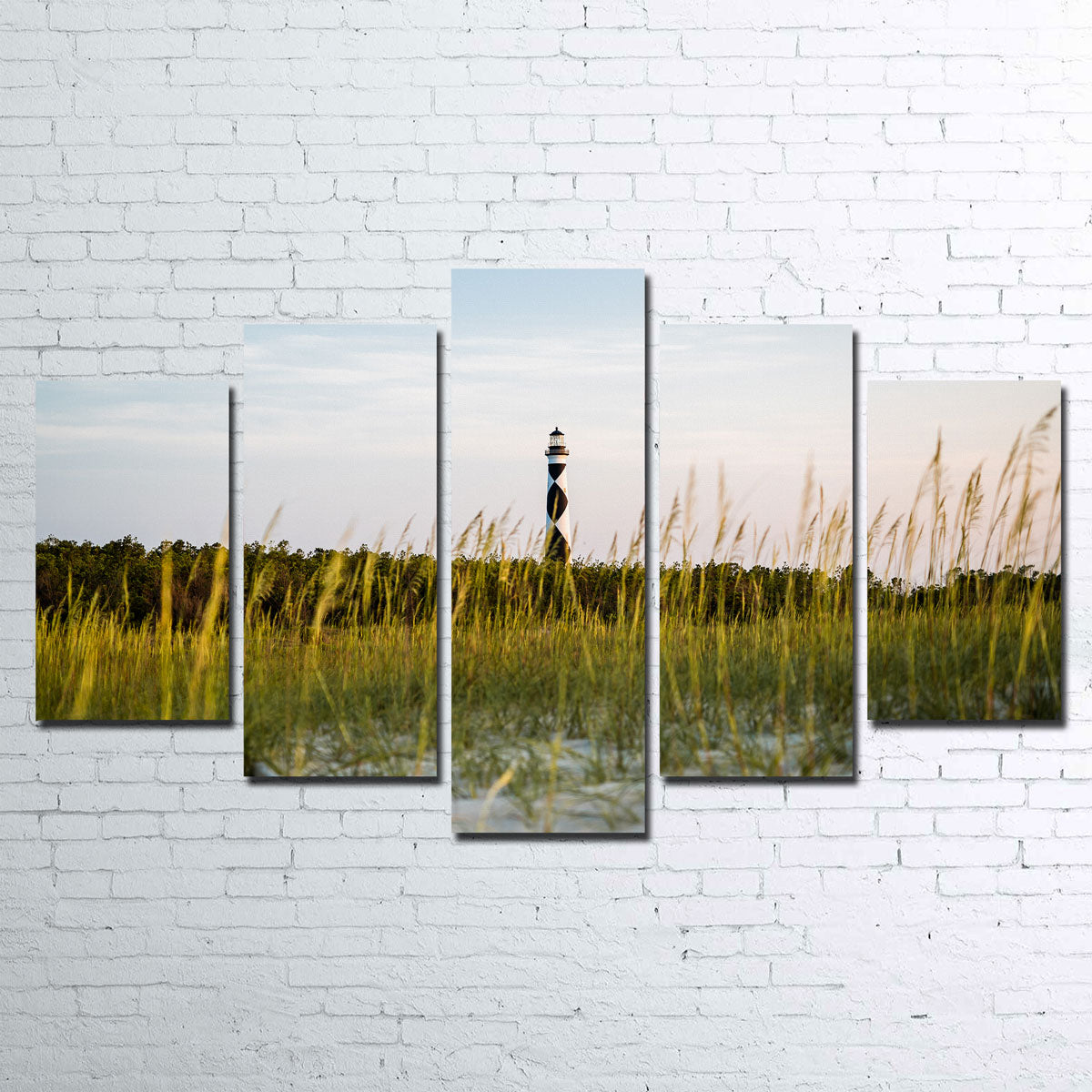 Lighthouse At Dawn Wall Art