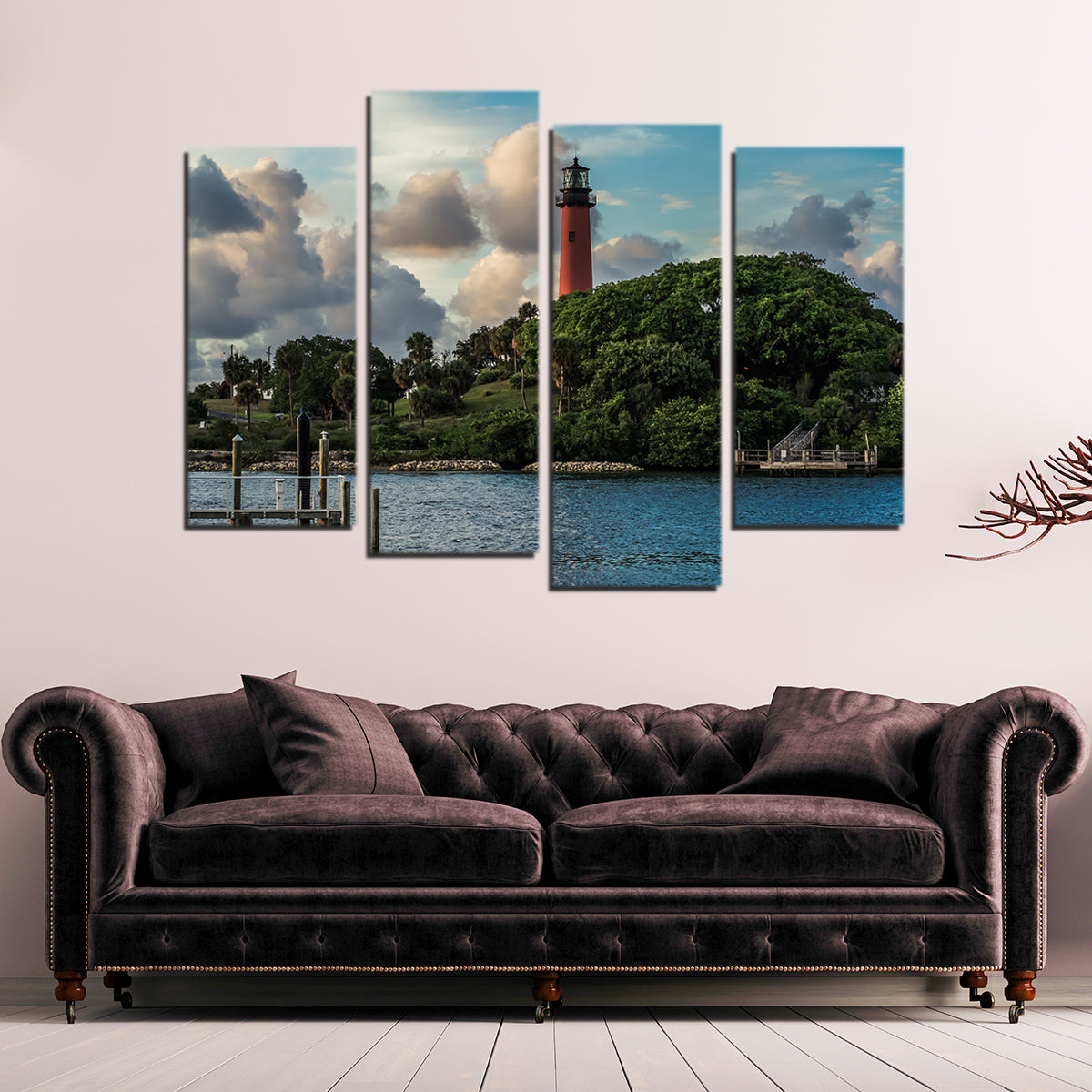 Lighthouse in Jupiter Florida Wall Art