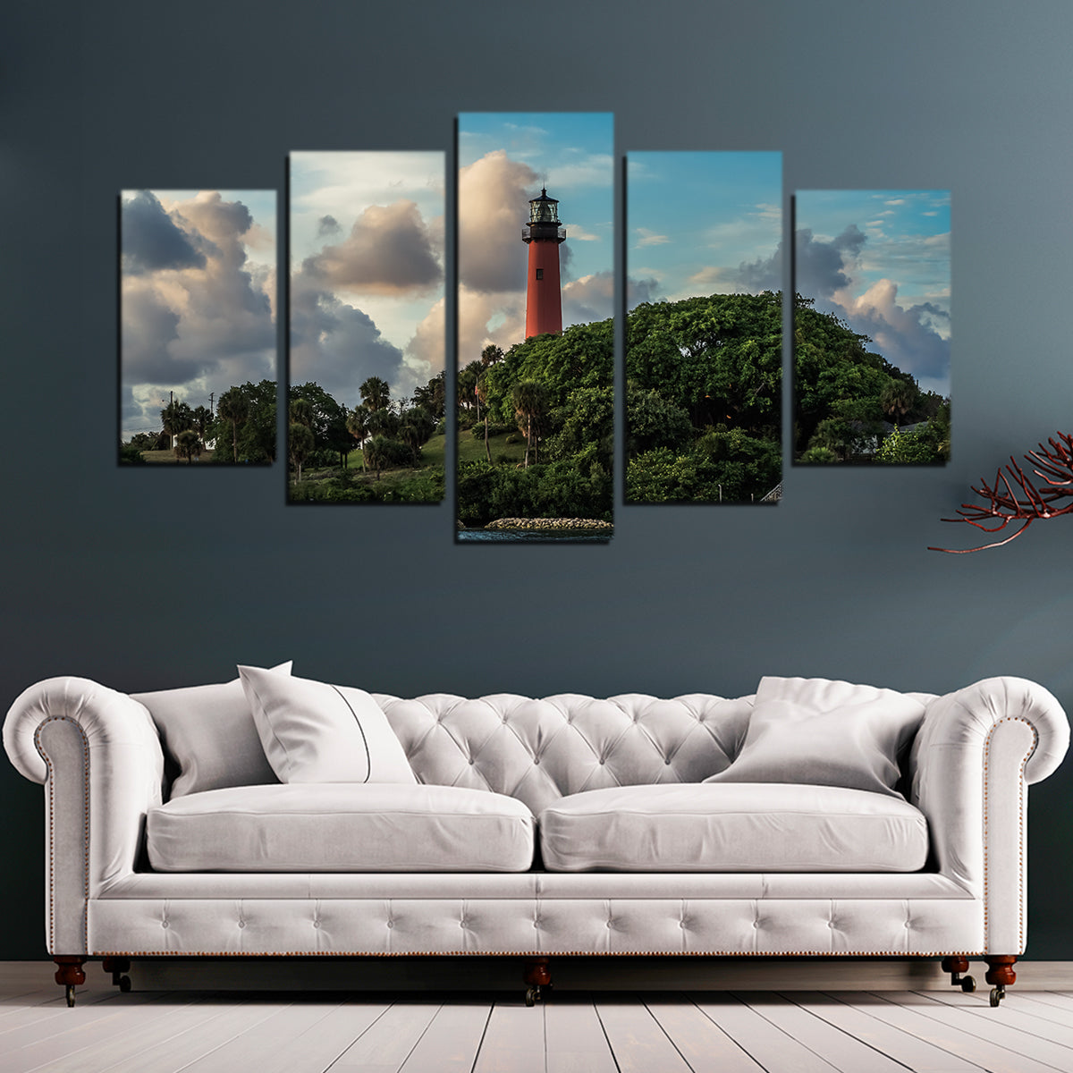 Lighthouse in Jupiter Florida Wall Art