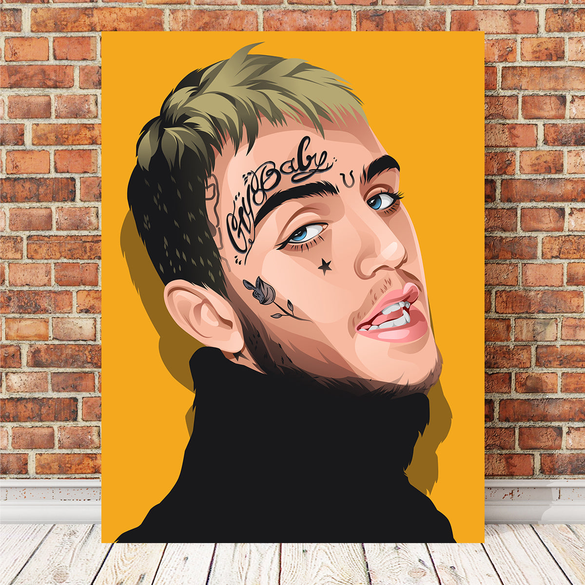 Lil Peep Wall Art