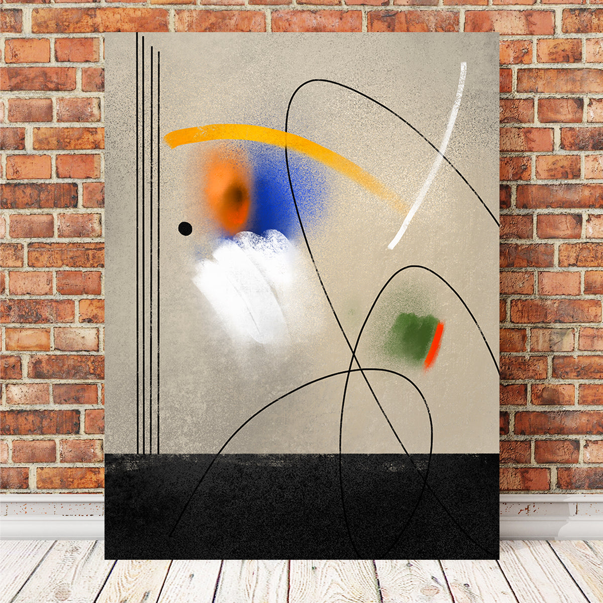 Lines In Color Wall Art