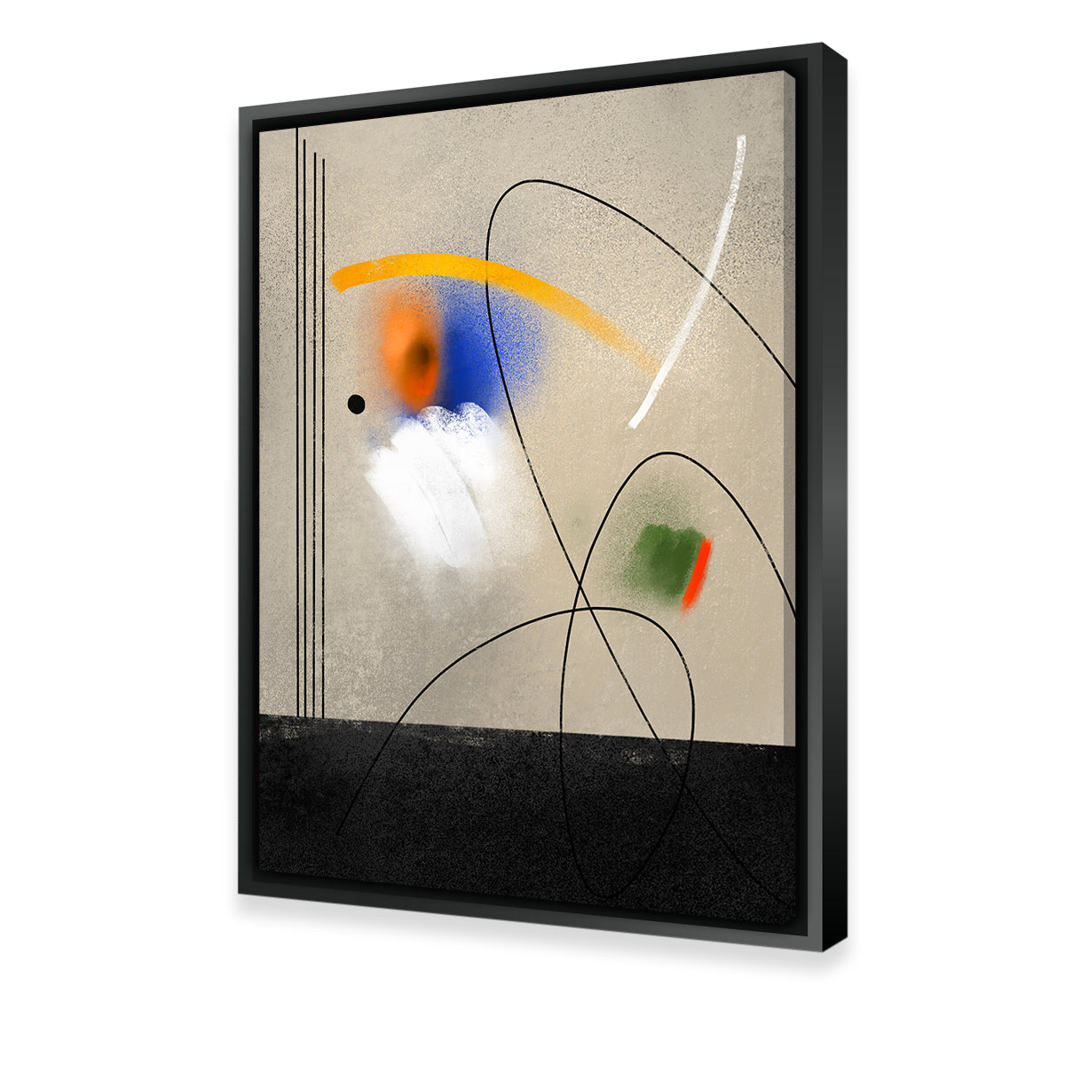 Lines In Color Wall Art