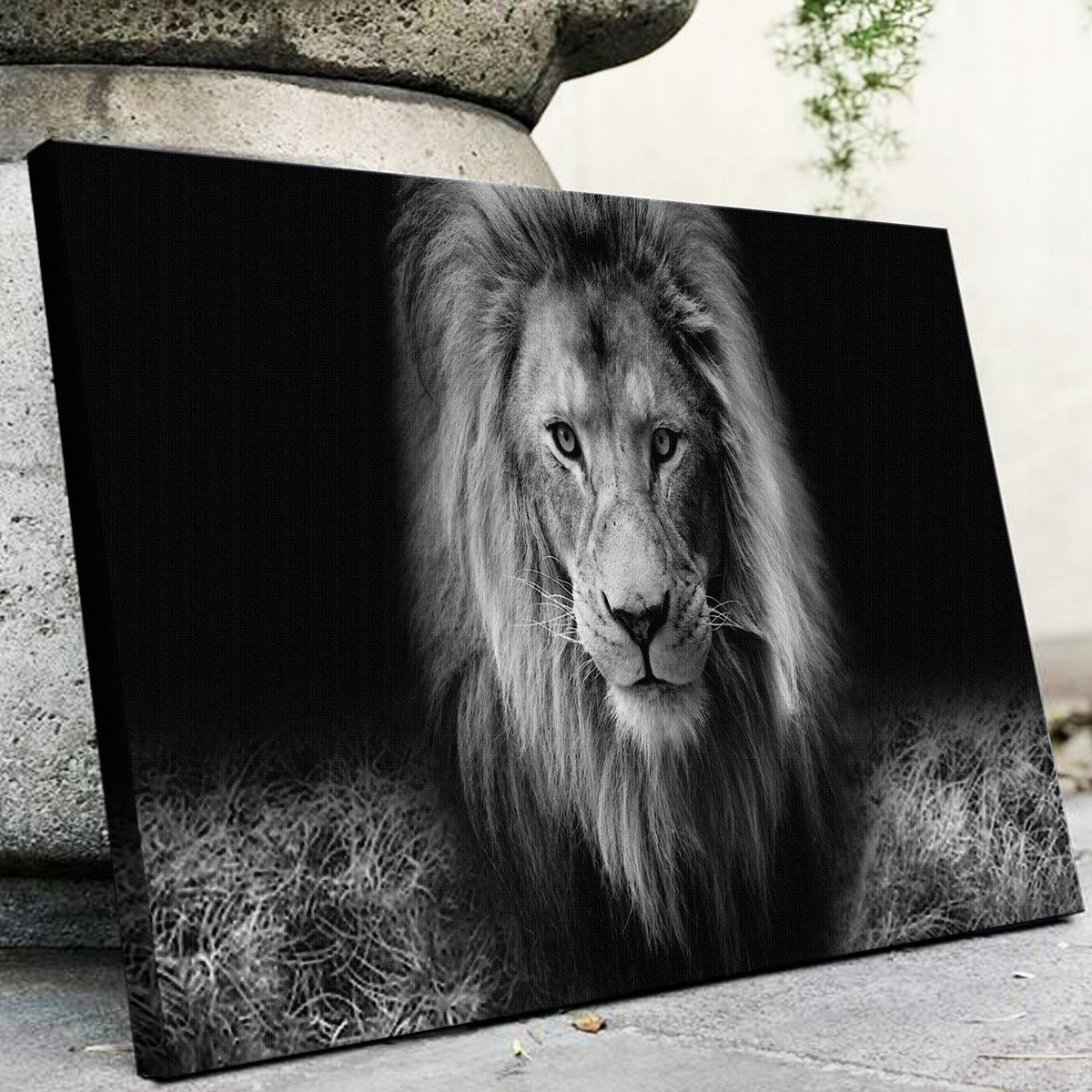 Lion Head Wall Art