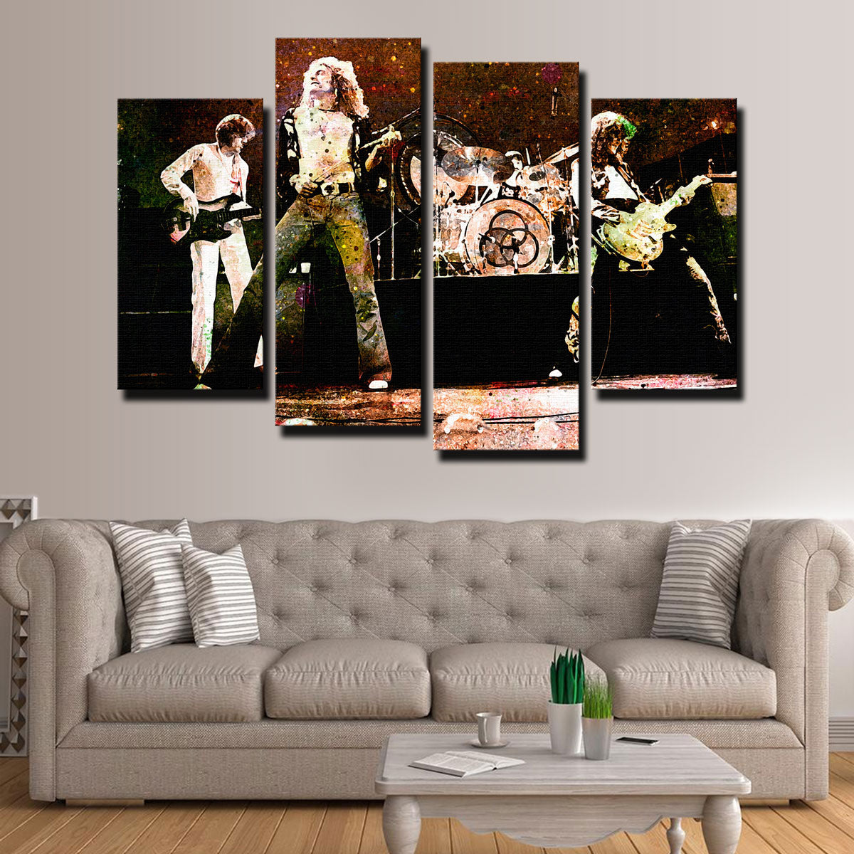 Live Led Zeppelin Wall Art