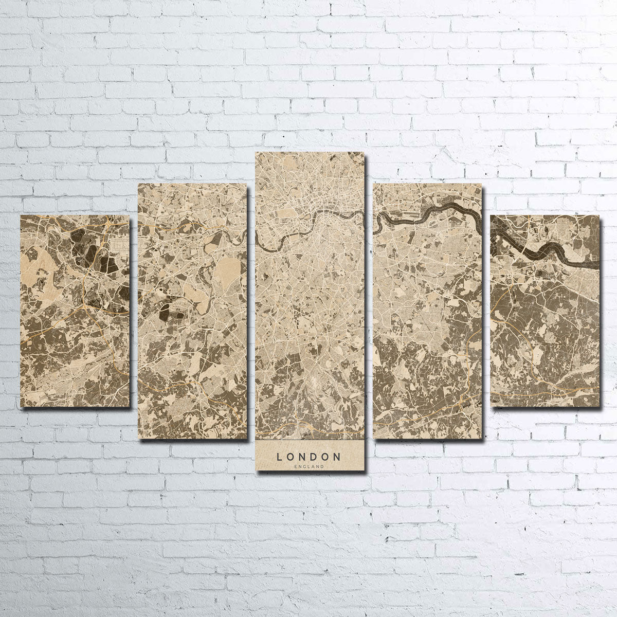 London Map 1 Wall Art