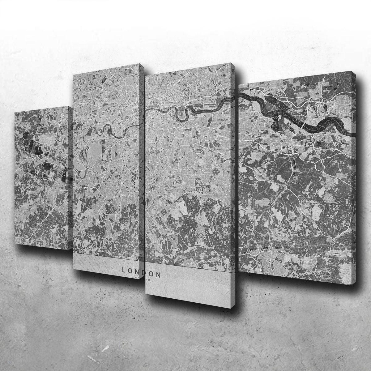 London Map 2 Wall Art