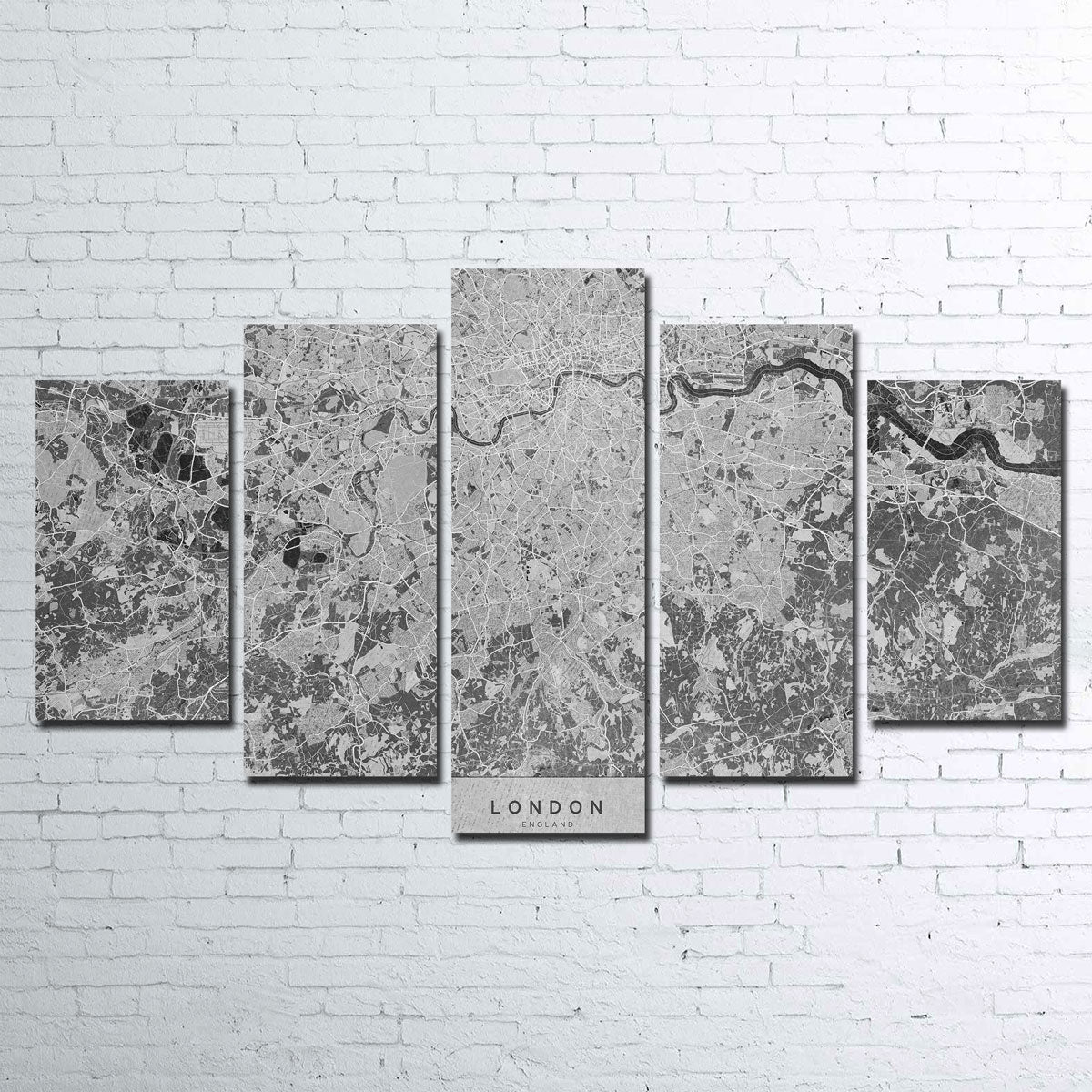 London Map 2 Wall Art