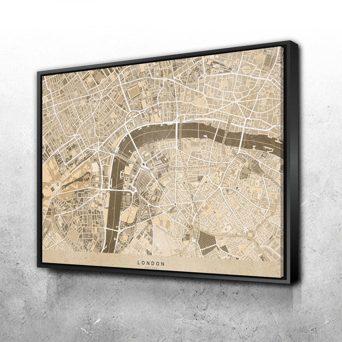 London Map 3 Wall Art