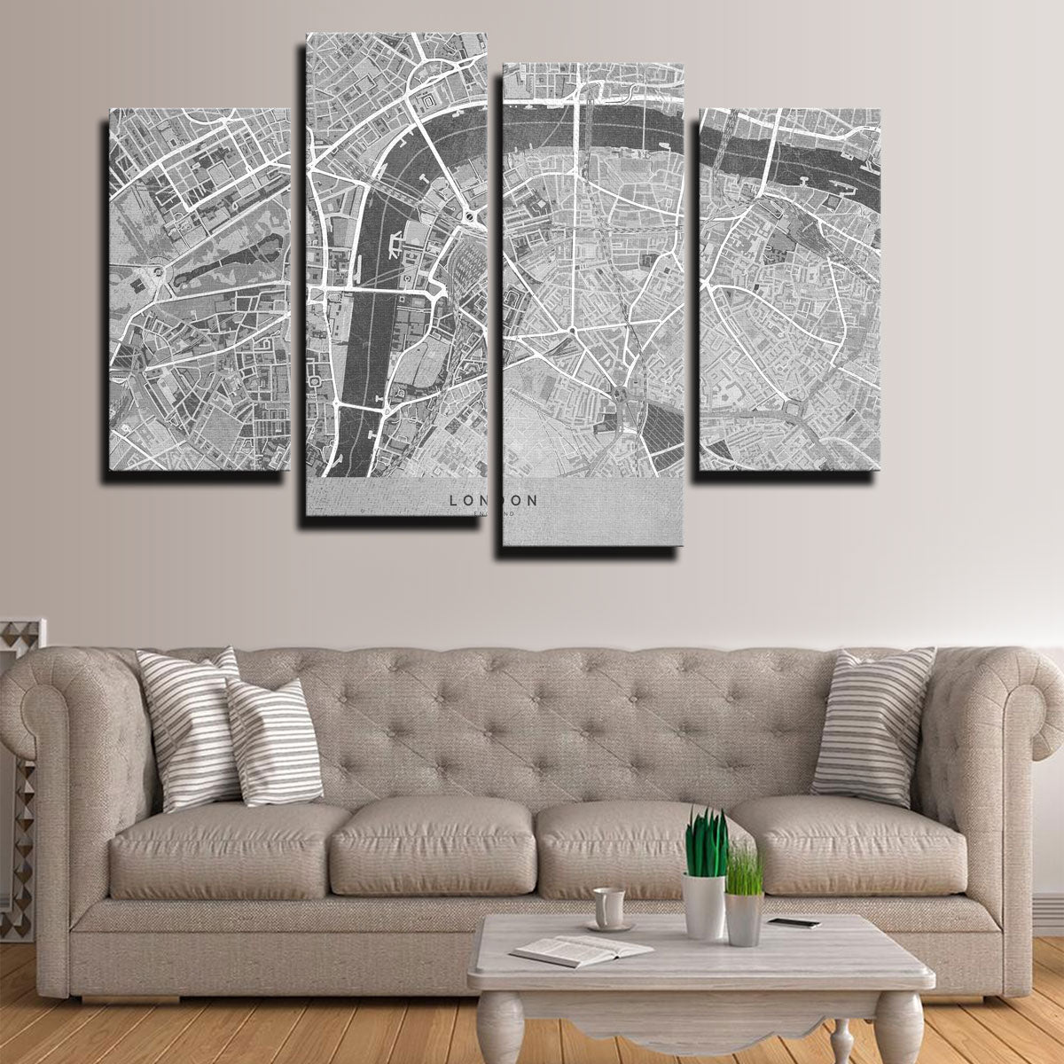 London Map 4 Wall Art