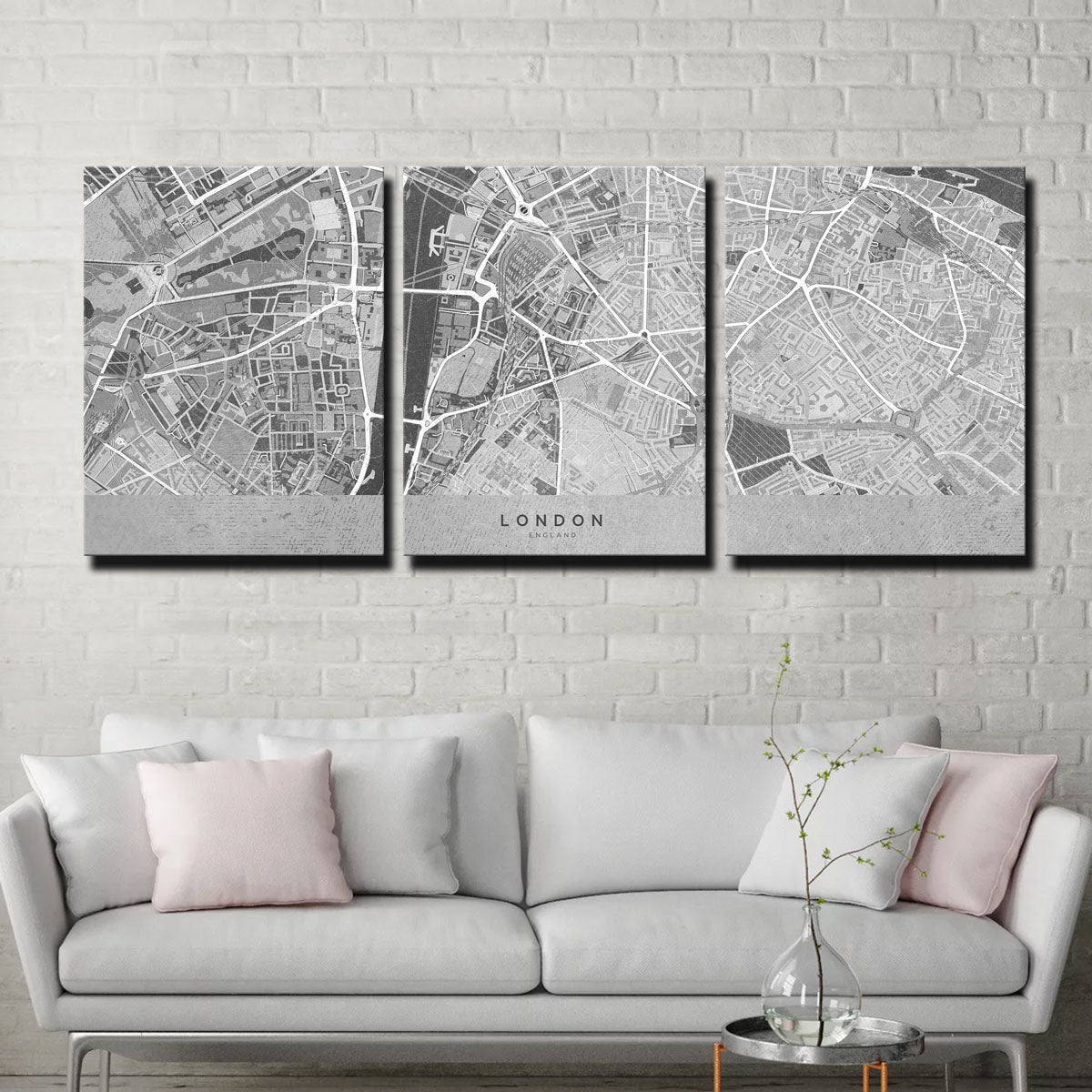 London Map 4 Wall Art