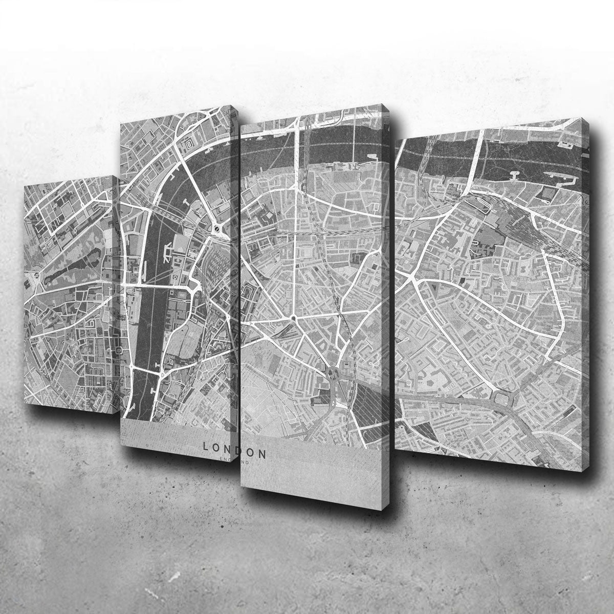London Map 4 Wall Art