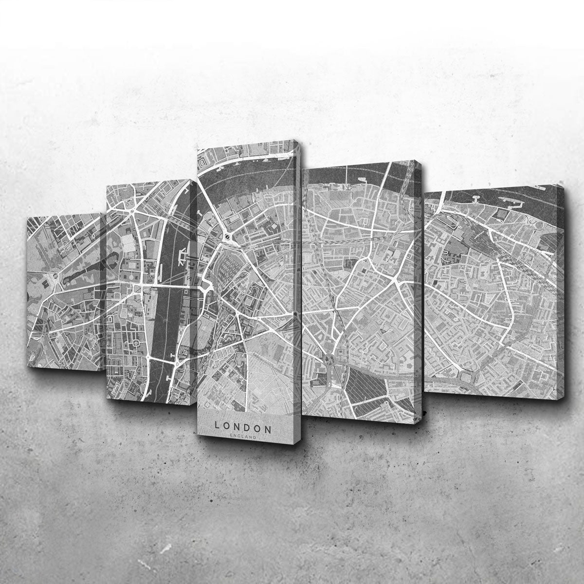 London Map 4 Wall Art