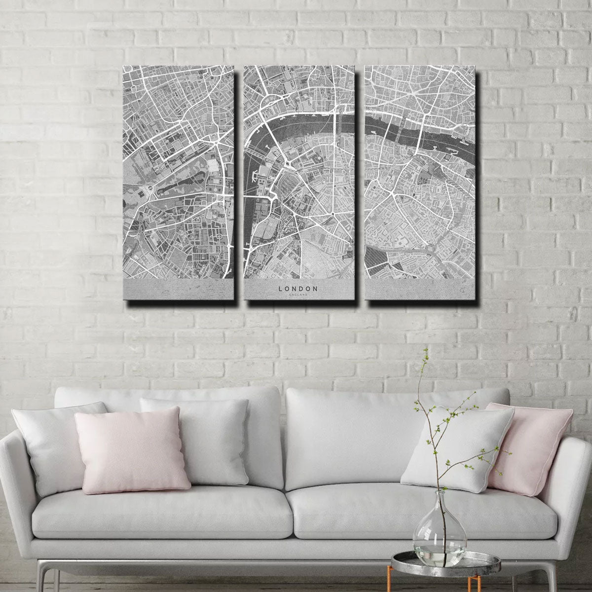 London Map 4 Wall Art