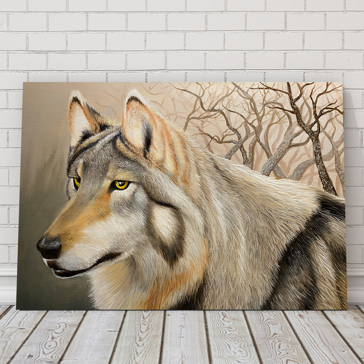 Lone Wolf Wall Art