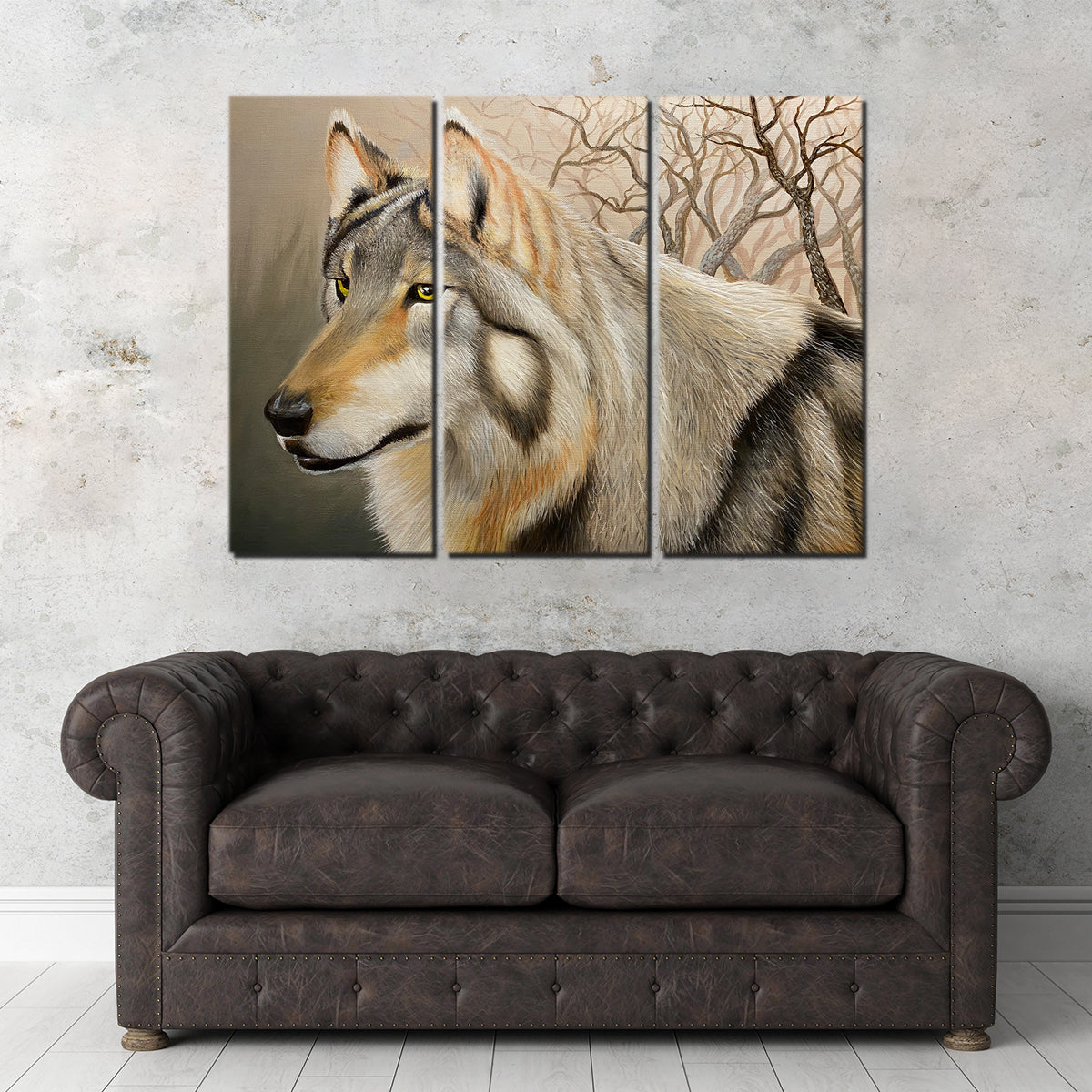 Lone Wolf Wall Art
