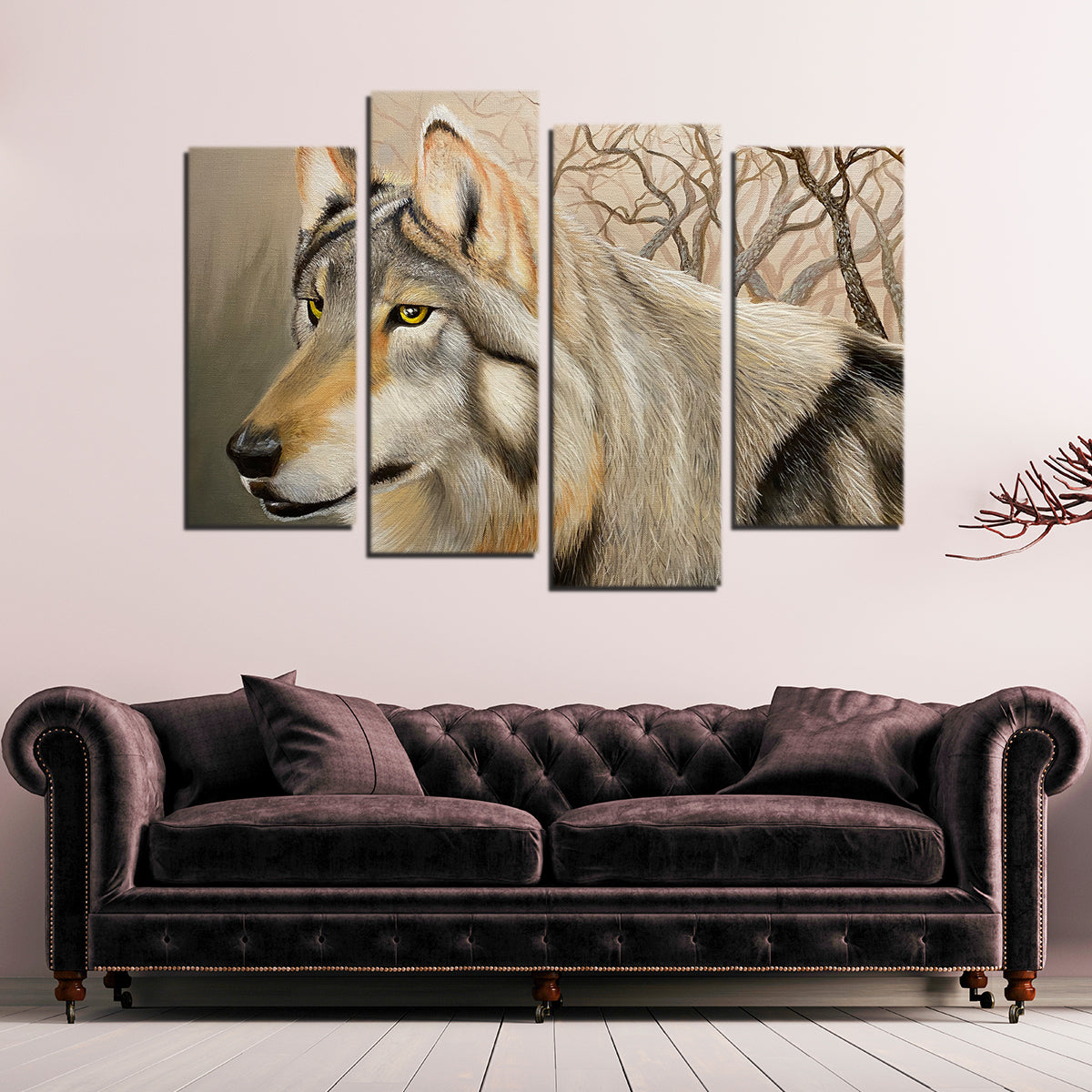 Lone Wolf Wall Art