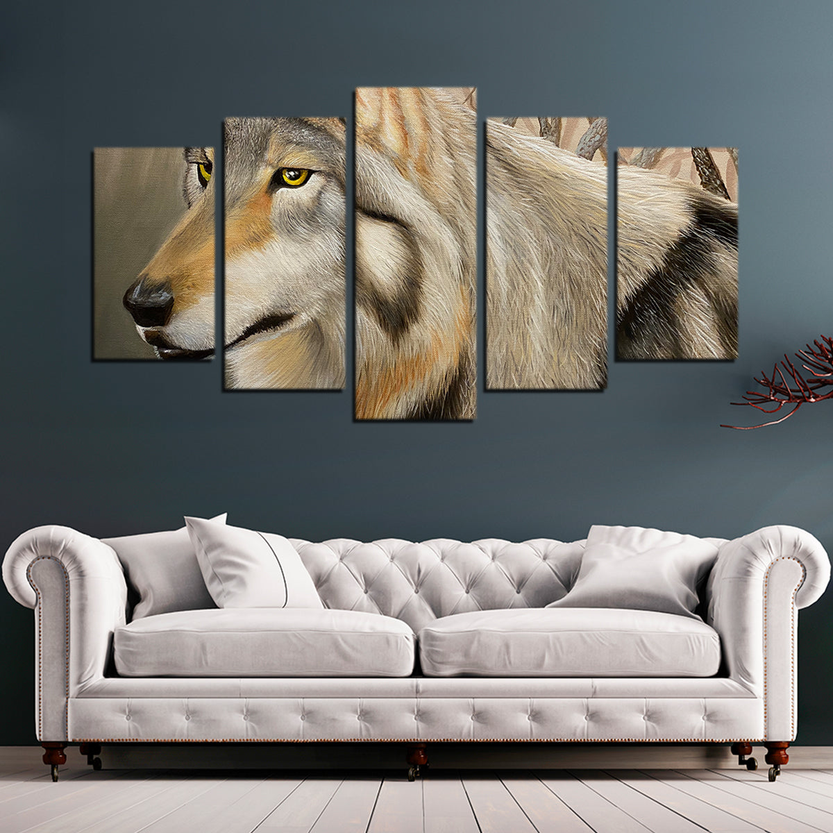 Lone Wolf Wall Art
