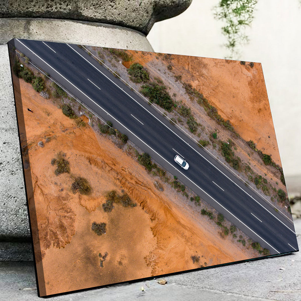 Lonely Drive Wall Art