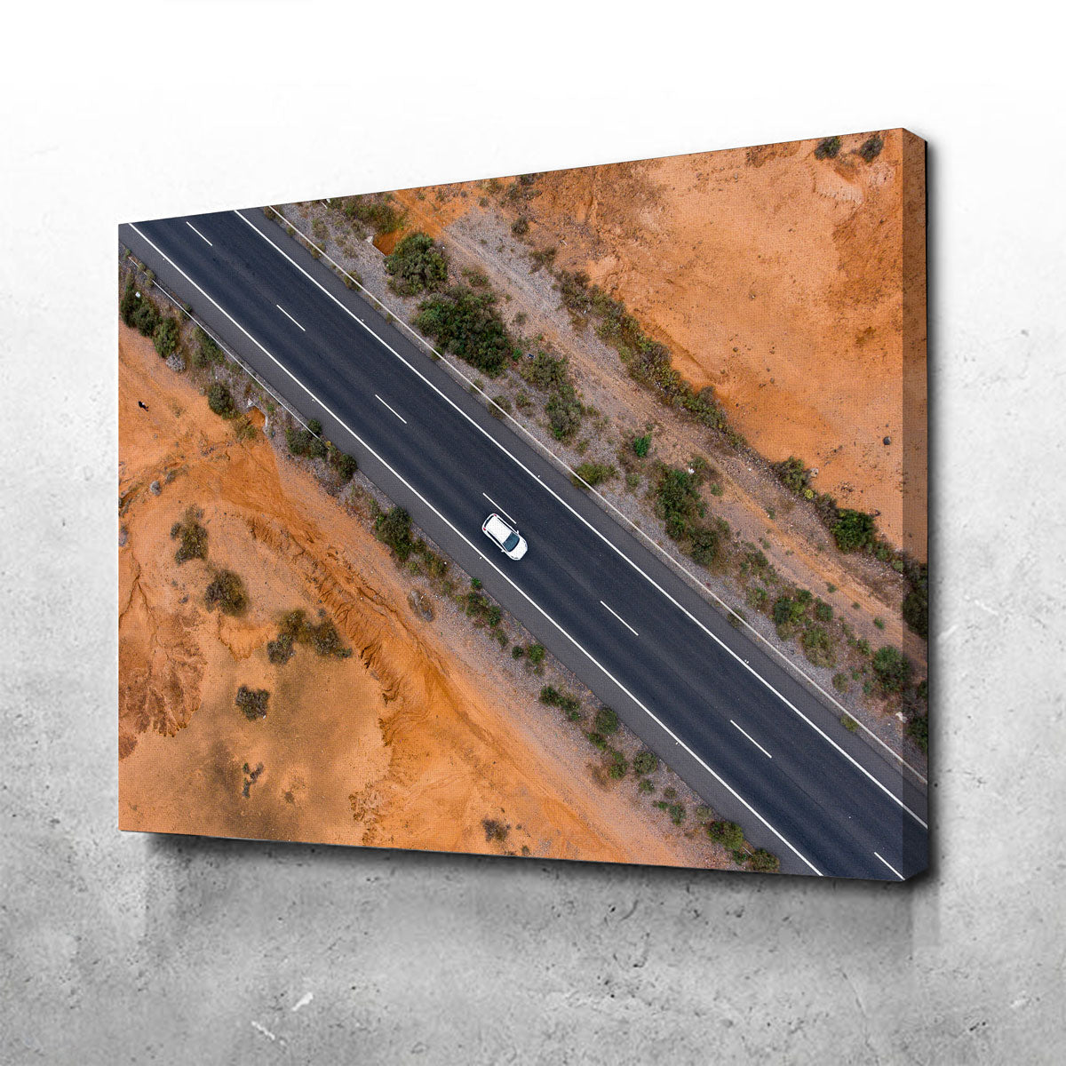 Lonely Drive Wall Art