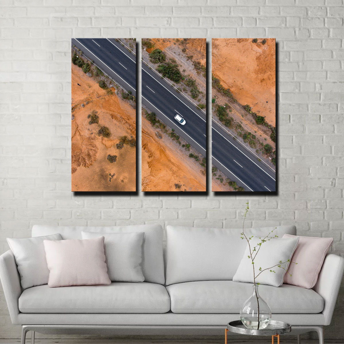 Lonely Drive Wall Art