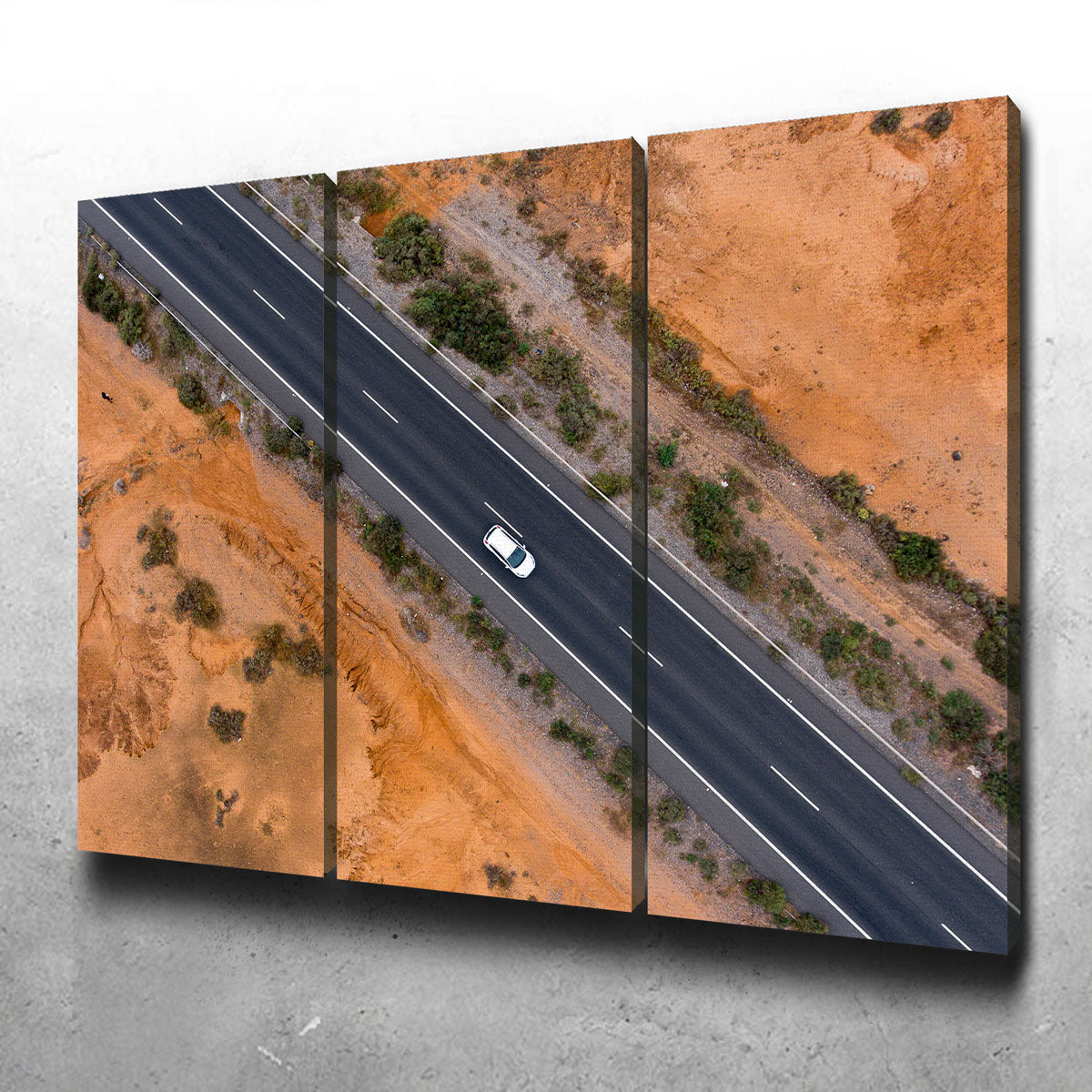 Lonely Drive Wall Art