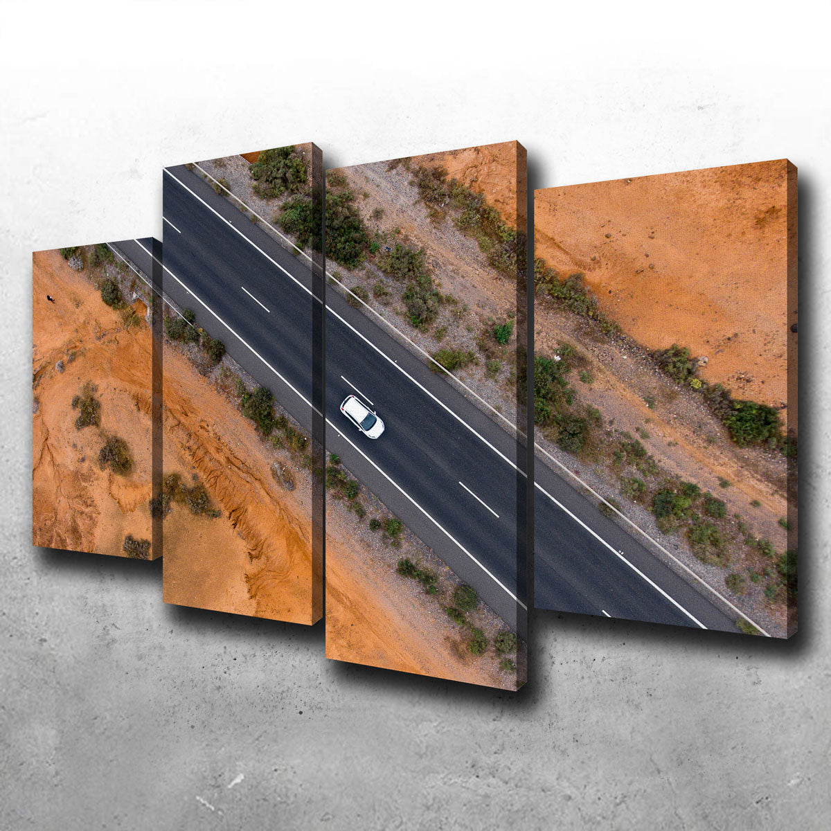 Lonely Drive Wall Art
